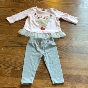Adorable Mud Pie Reindeer Outfit